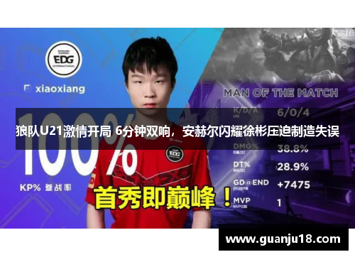 狼队U21激情开局 6分钟双响，安赫尔闪耀徐彬压迫制造失误